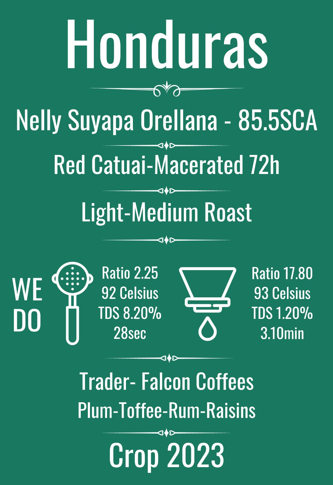 Honduras Nelly Suyapa Macerată natural
