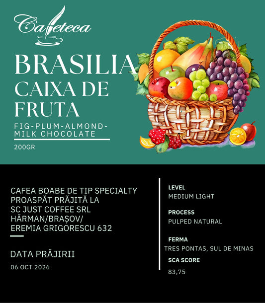 Cafea de Specialitate Brazilia Caixa de Fruta