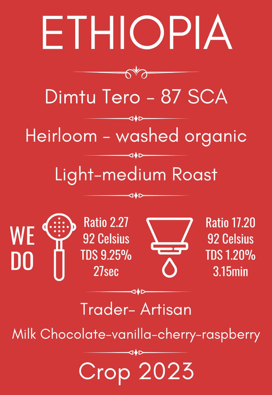 cafea de specialitate ethiopia dimtu tero guji cafea proaspat prajita lot mic recolta 2024