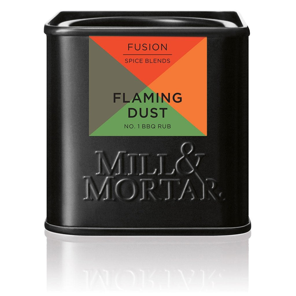 Flaming Dust Mill & Mortar