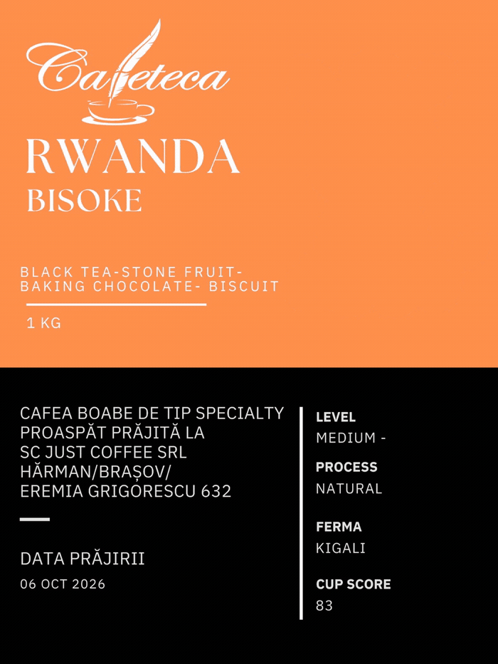 Cafea de Specialitate Rwanda Bisoke